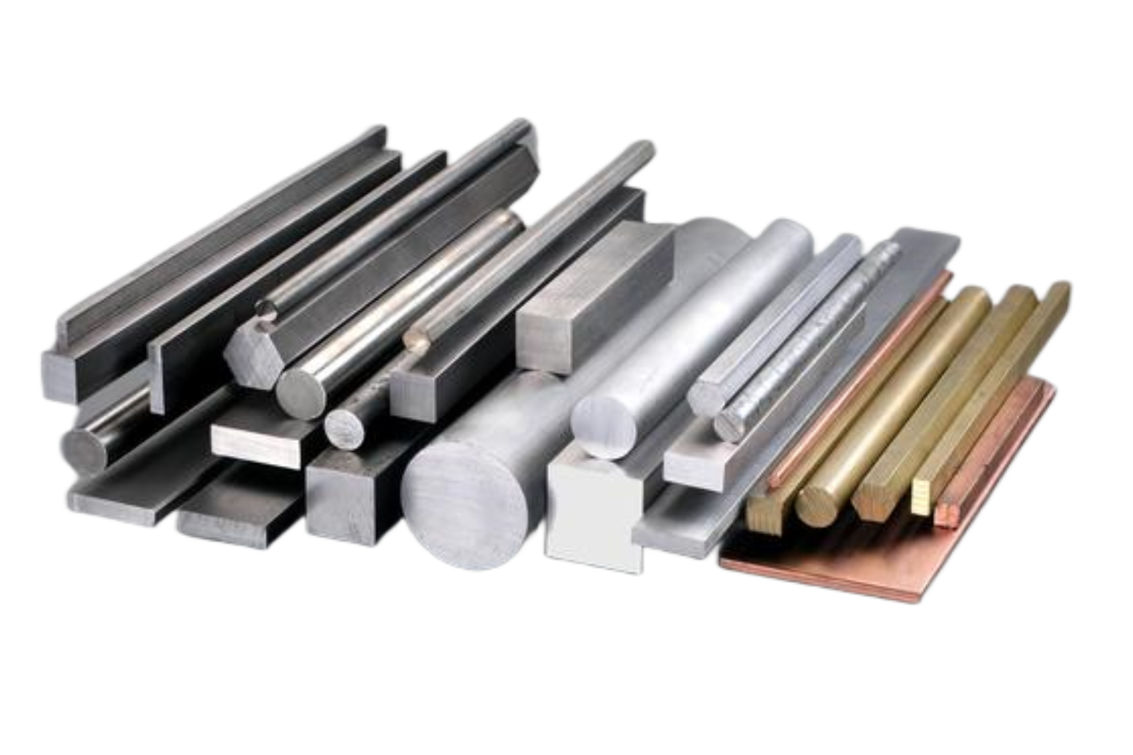 Top 4 vật liệu kim loại được gia công phổ biến