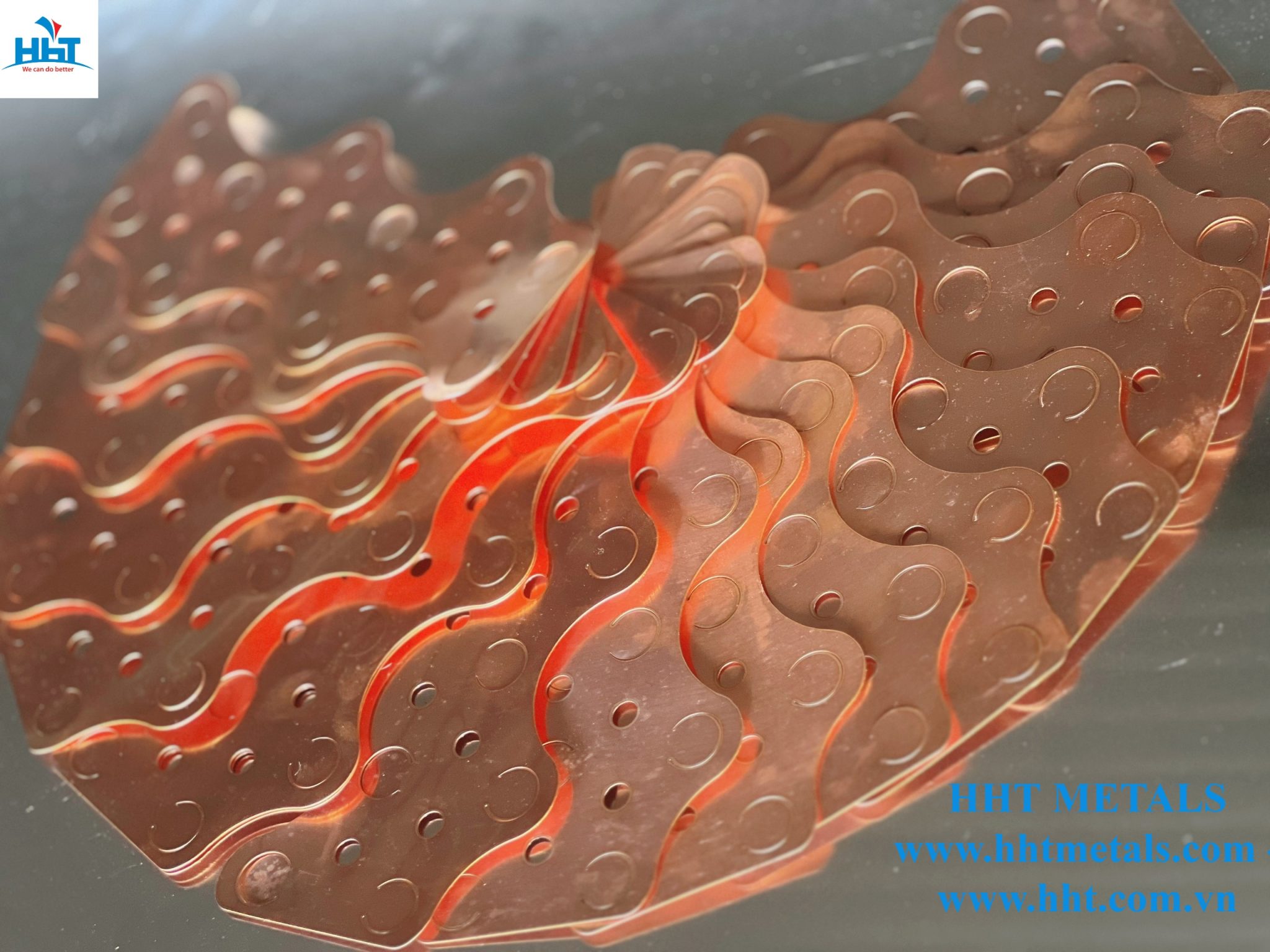 Cắt laser đồng đỏ