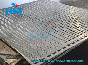 Đục lỗ nhôm tấm - HHT Metals