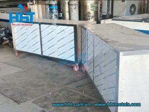 Gia công tủ bếp inox theo yêu cầu - HHT Metals