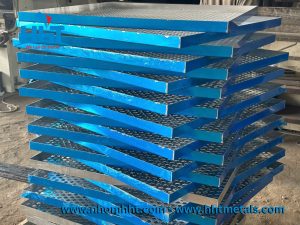 Mặt dựng nhôm đục lỗ lục giác - HHT Metals