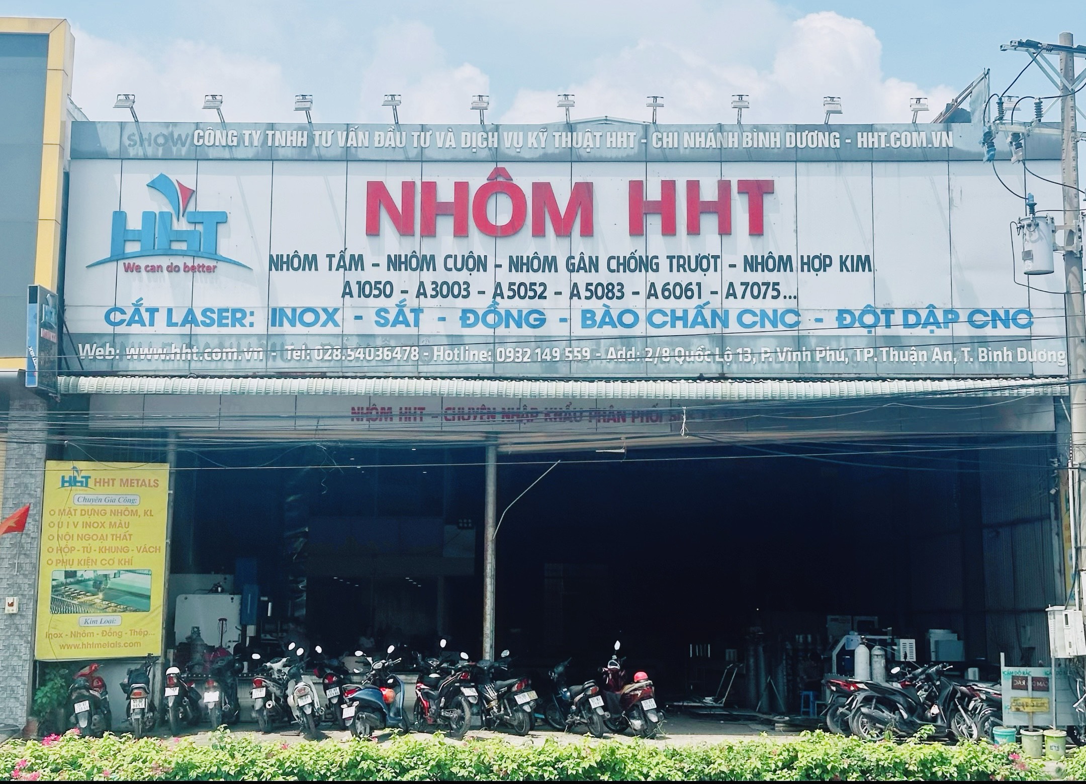 HHT Metals - Đơn vị cung cấp vật tư kim loại (Nhôm, Đồng, Inox,…) & Gia công CNC kim loại...