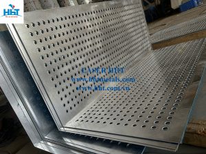 Nhôm đục lỗ - Sơn tĩnh điện