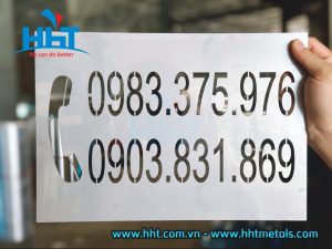 Gia công biển quảng cáo giá rẻ - HHT Metals